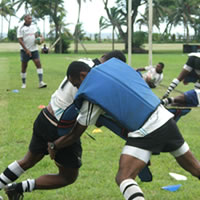 Ratu Naisa Stamps His Mark