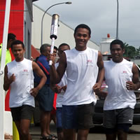 Coke Games torch relay kicks off