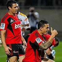 Williams injured in Crusaders upset loss