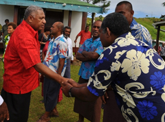 People of Lau raise disappointment to PM