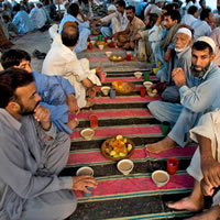 Muslims observe month of Ramzaan