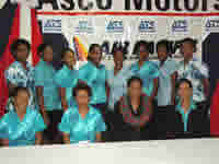 Netballers leave for AUS