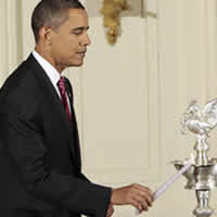 Obama celebrates Diwali