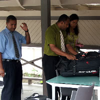 Police raid Khan’s home