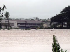 Flash flood warning remains