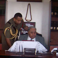 President Receives Final Charter