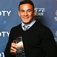 Sonny Bill collects 2 rugby league awards