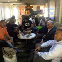 PM meets France based players