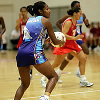 Netballers finsh in 9th spot