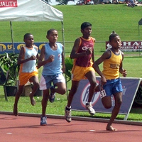 Athletes from Tonga arrives for Chow Games