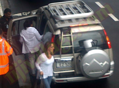 Oprah arrives in Nadi now en route to Laucala Island