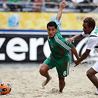 Don’t have high expectations of Beach soccer team