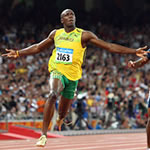 Bolt Sets New 100m World Record in Olympics