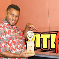 Viti FM Breakfast Co-host wins best Comedian Award