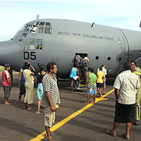 2 Aust, NZ Air Force continues to assist