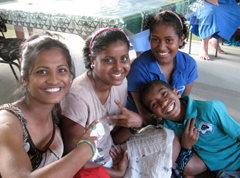 Surprise visit for children of St Christopherâ€™s Home