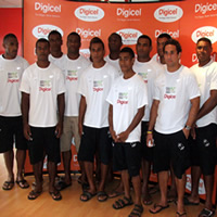 7s team arrive in London