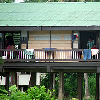 Evacuees Taken To Hospital