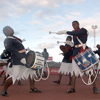Battle of the marching bands tomorrow