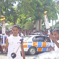 Coca Cola Light Games torch ends North, West Tours