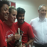 Happiness Ambassadors visit Fiji