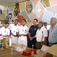 Old boys get together to help former school