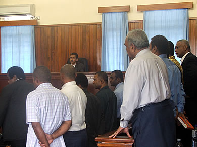 Kill Plot Suspects Out on Bail