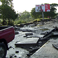 Parts Of Nadi Like A War Zone