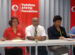 Children receive blessing