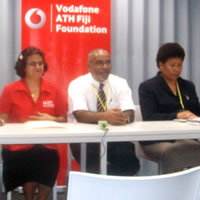 Children receive blessing