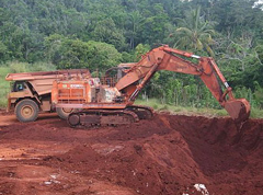 $2M generated monthly from bauxite mining