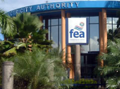 FEA incurs losses to all supply areas