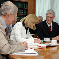 Interim PM Pleased With Troika Meet