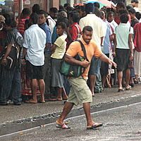 Jaywalking, running through red lights illegal 