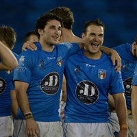 Italy upset England