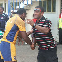 Serevi dons PNG jersey
