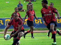 Giant killers Red Rock take Uprising 7s title