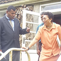 Peoples Charter team face Transportation Problems