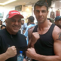 Australian boxer in top shape