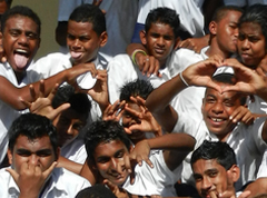 Veilomani Boys look forward to Christmas Day feast