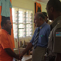 Work together to assist inmates-President