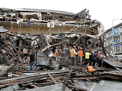 Damage caused by quake estimated in the billions of dollars