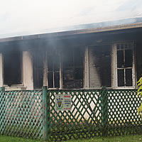 Fire destroys 6 bedroom house