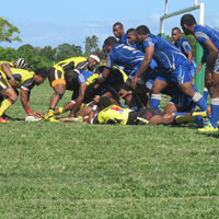 Tacirua scares Police Blue