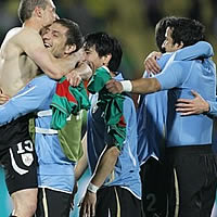 France, S/Africa out, Mexico, Uruguay in