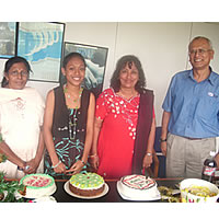 Reddy wins Radio Sargam Christmas cake comp