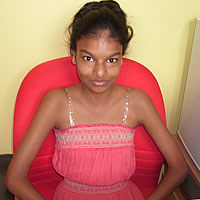 12yr old excited over ear operation