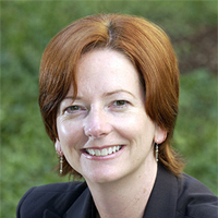 Julia Gillard first female AUS PM