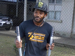 Wheelbarrow boys benefit from Christmas shopping