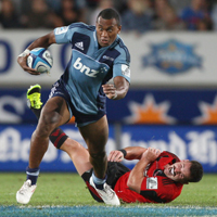 Crusaders escape Blues scare